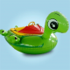 Factory sale Amusement park duck swan plastic water bumper boats, electric boat with LED light inflatable pool hand rowing